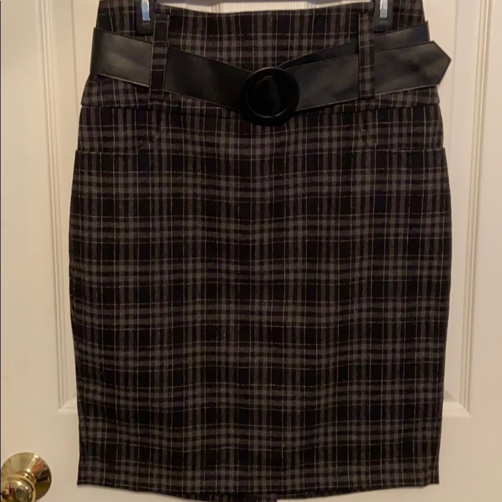 MAURICES Belted Pencil Skirt